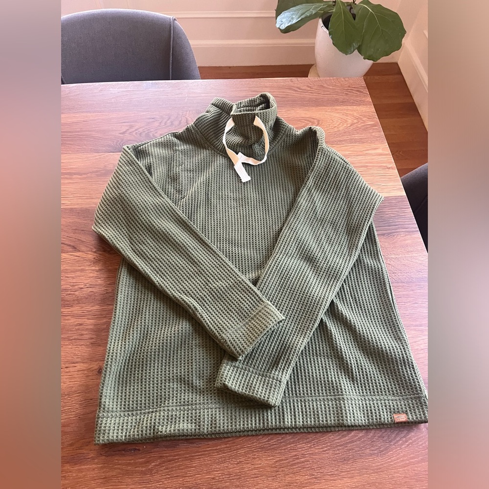 Cozy L.L. Bean Waffle Pullover